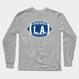 LA Retro Football - Yellow Long Sleeve T-Shirt